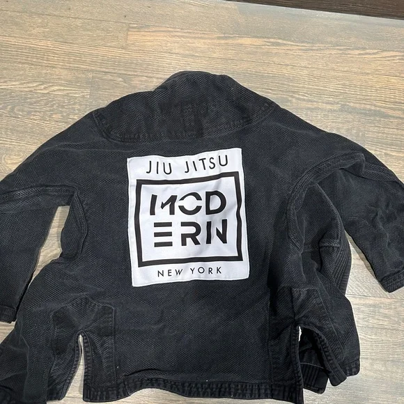 Standard Issue Midnight Black Martial Arts Gi - Picture 3 of 6